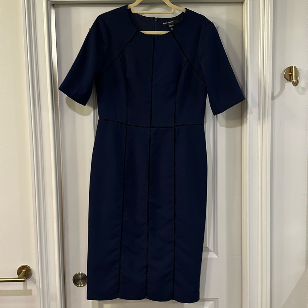 Navy Maggy London Dress